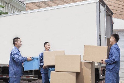 Removal team planning a move in Hammersmith near residential streets