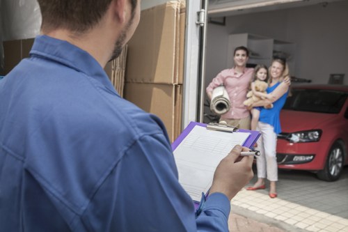 Efficient man with a van transport service in Hammersmith