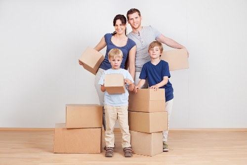 Furniture collection vehicle and loading process in Hammersmith