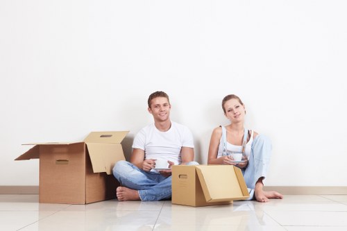 Local movers handling stairs and access challenges in Hammersmith