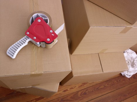 Booking and pricing terms for a van moving service