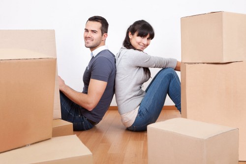 House removal service helping a family relocate within Hammersmith and nearby areas